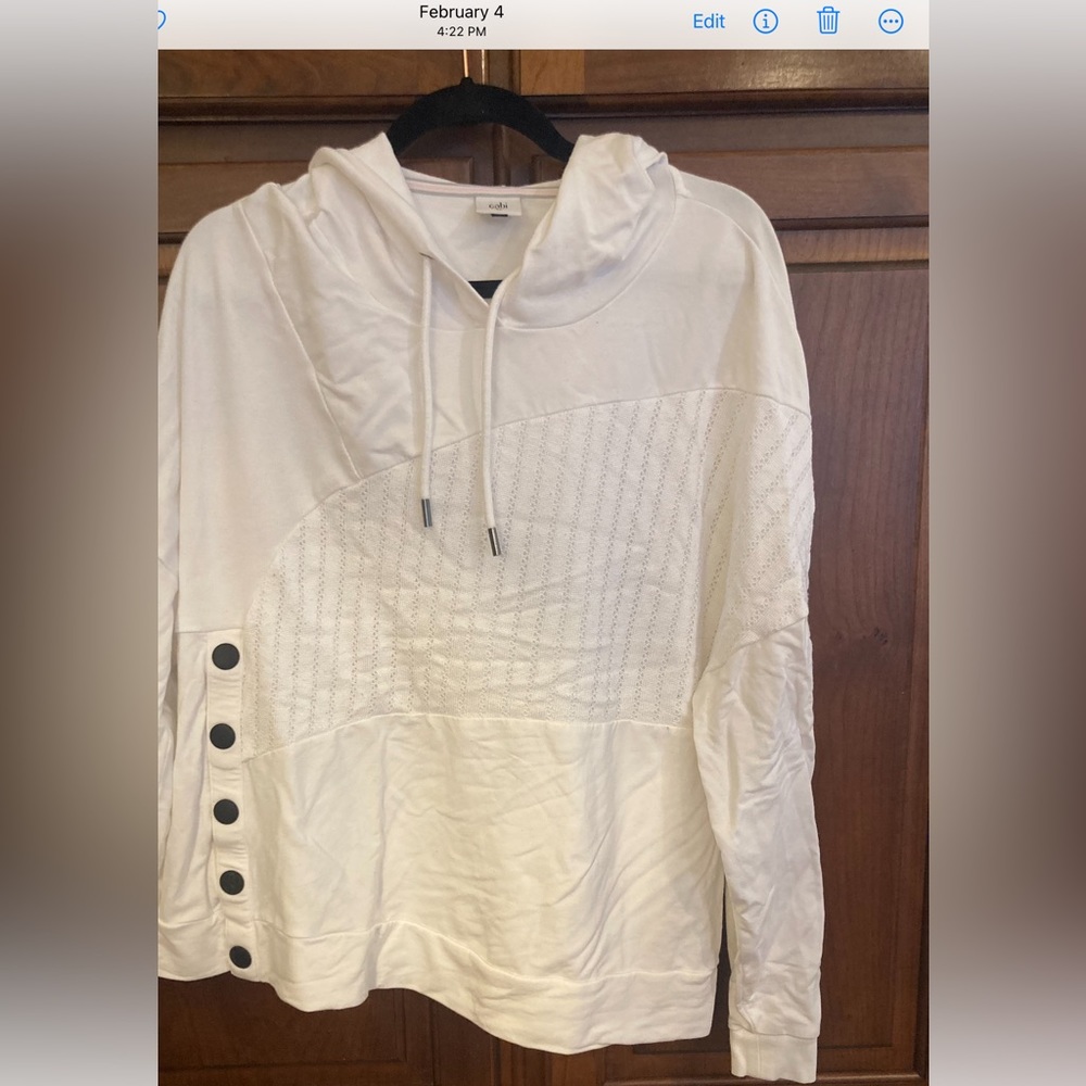 CAbi ATC Roadtrip hoodie EUC size XL